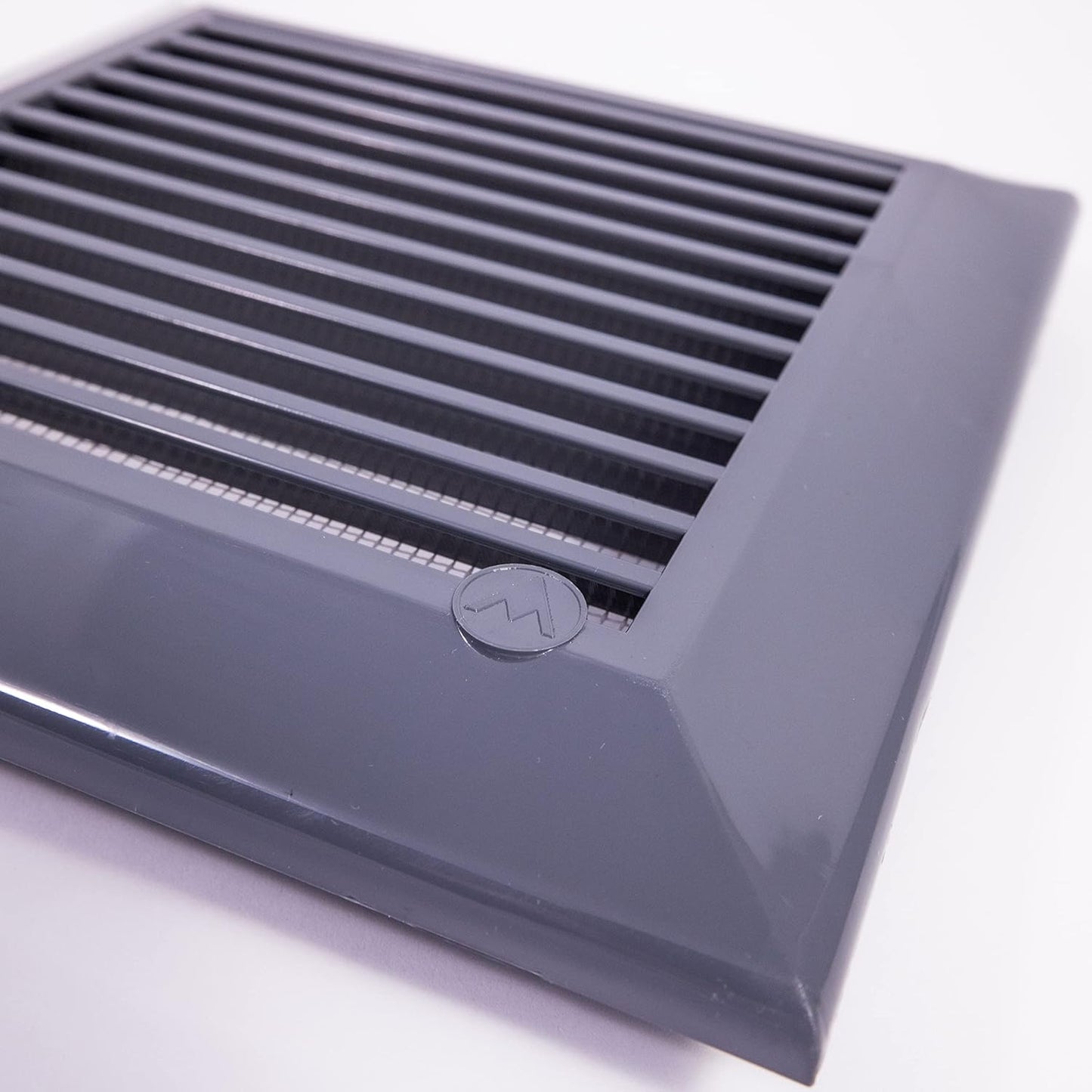 Louvre Vent Graphite Duo Smart 140/210 140mm X 210mm With Fly Mesh