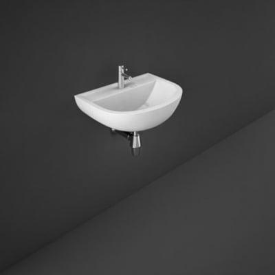 50cm Special Needs Basin 1 Tap hole with No Overflow