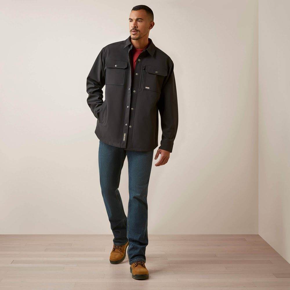 Ariat P26099APPM Rebar DuraStretch Utility Softshell Shirt Jacket