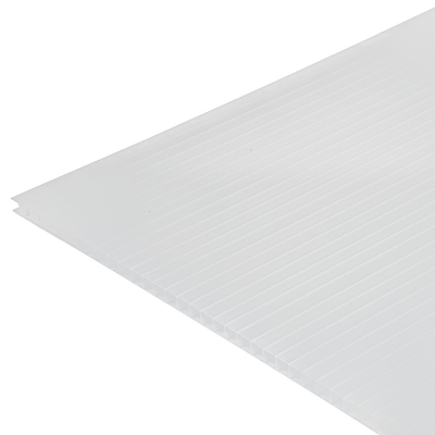 Twinwall Polycarbonate Sheet Opal 4500mm x 1250mm x 10mm