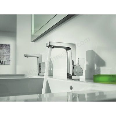 L90 Side Lever Basin Mixer Tap With Pop-Up Waste