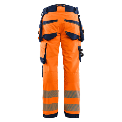 Blaklader 1122 Hi-Vis 4-Way Stretch Kneepad Trousers