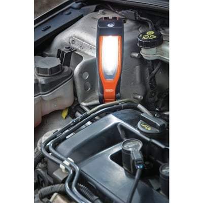 Draper LED Rechargeable Inspection Lamp With USB Charger & Cable (7W - 700 Lumens)