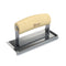 Bon Tool Curved End Concrete Edger - Wood Wave Handle