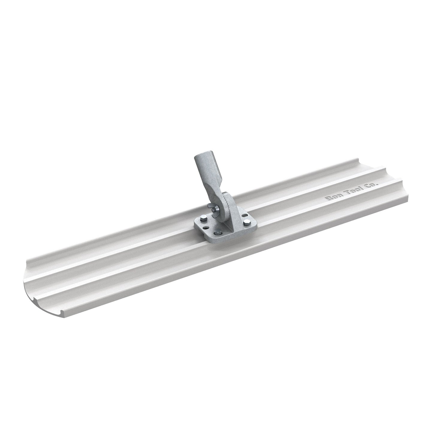 Bon Tool Round End Magnesium Bull Float with Threaded Handle Bracket