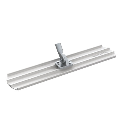 Bon Tool Round End Magnesium Bull Float with Threaded Handle Bracket
