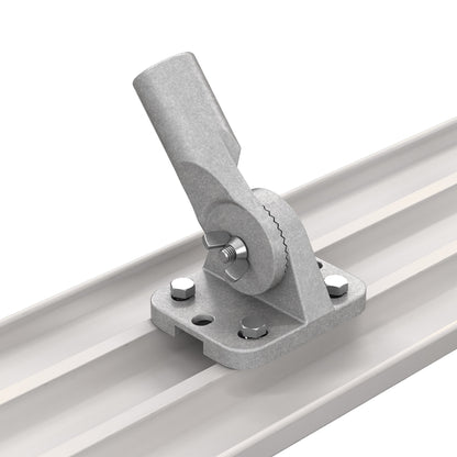 Bon Tool Round End Magnesium Bull Float with Threaded Handle Bracket