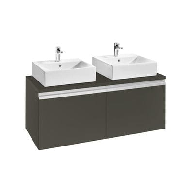 Heima Wall Hung 1200mm Bathroom Vanity Unit - Dark Grey