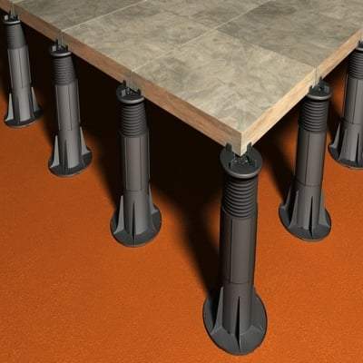 HRSP Moulded Rubber Shockpad for RPF Pedestals x 2mm