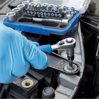 Draper Metric Socket Set - 1/4" Square Drive - (25 Pieces)