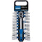 Draper Metric Socket and Ratchet Set - 1/2" Square Drive - (19 Pieces)