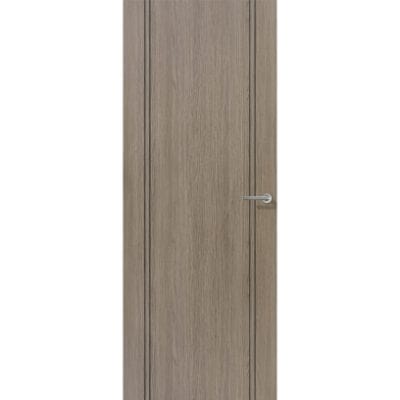 Monaco Light Grey Fully Finished Laminate Interior Fire Door FD30 - 1981mm x 838mm