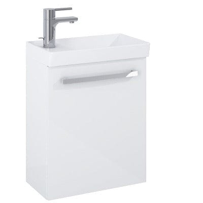 Aquatrend 455mm Wall Hung Base Unit & Basin - All Colours