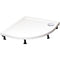 Designer Offset Quadrant Easy Plumb Kit (Panel Pack & Feet) - 1000mm