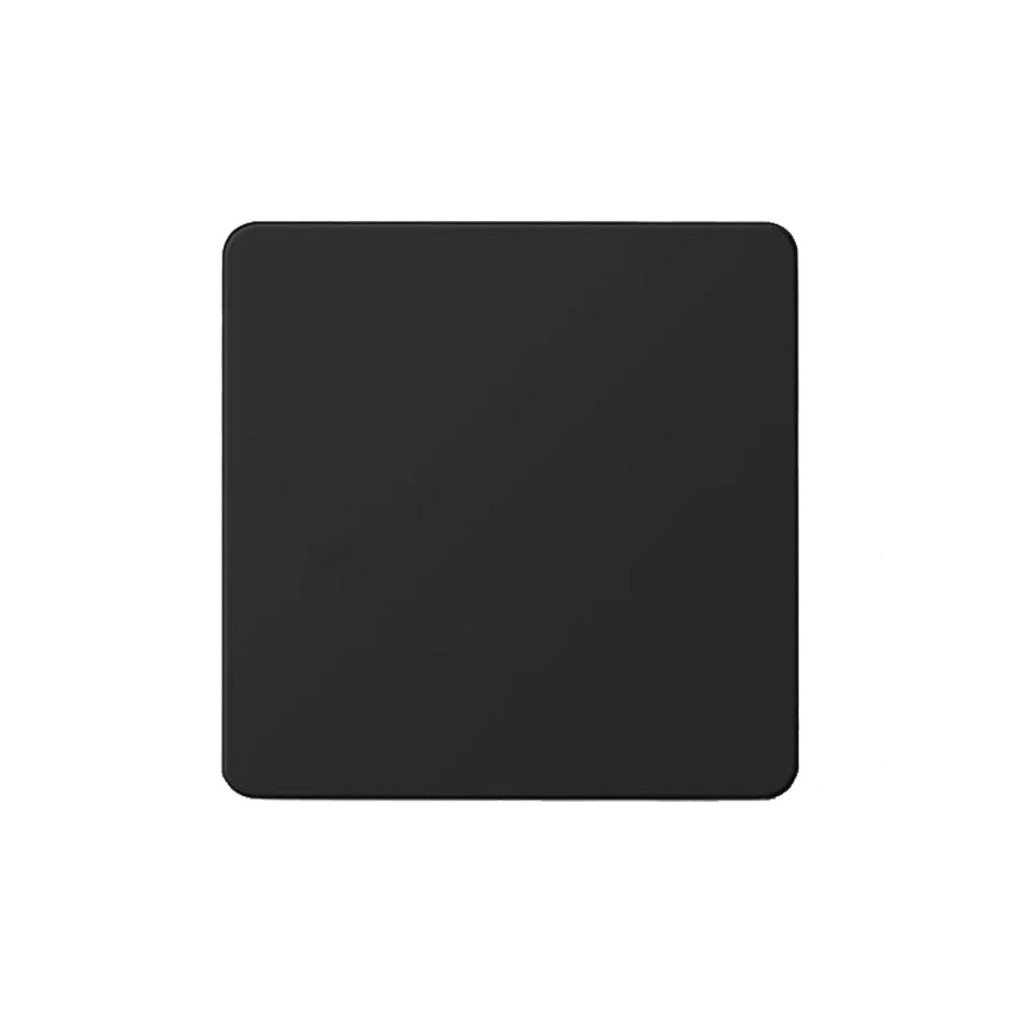 Caradok Matt Black Metal Screwless Panel