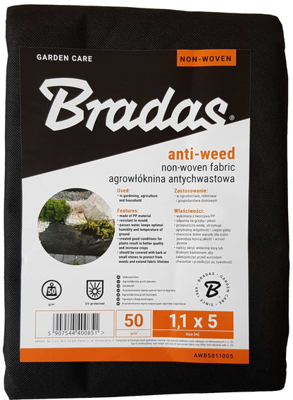 50g Non-Woven Weed Membrane 1.1m x 5m