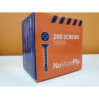 38mm STS Fibre Cement Board Screws - All Quantities