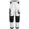 Snickers 6351 AllroundWork Stretch Loose fit Work Trousers White