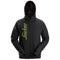 Snickers 2846 Logo Full-Zip Hoodie - Black