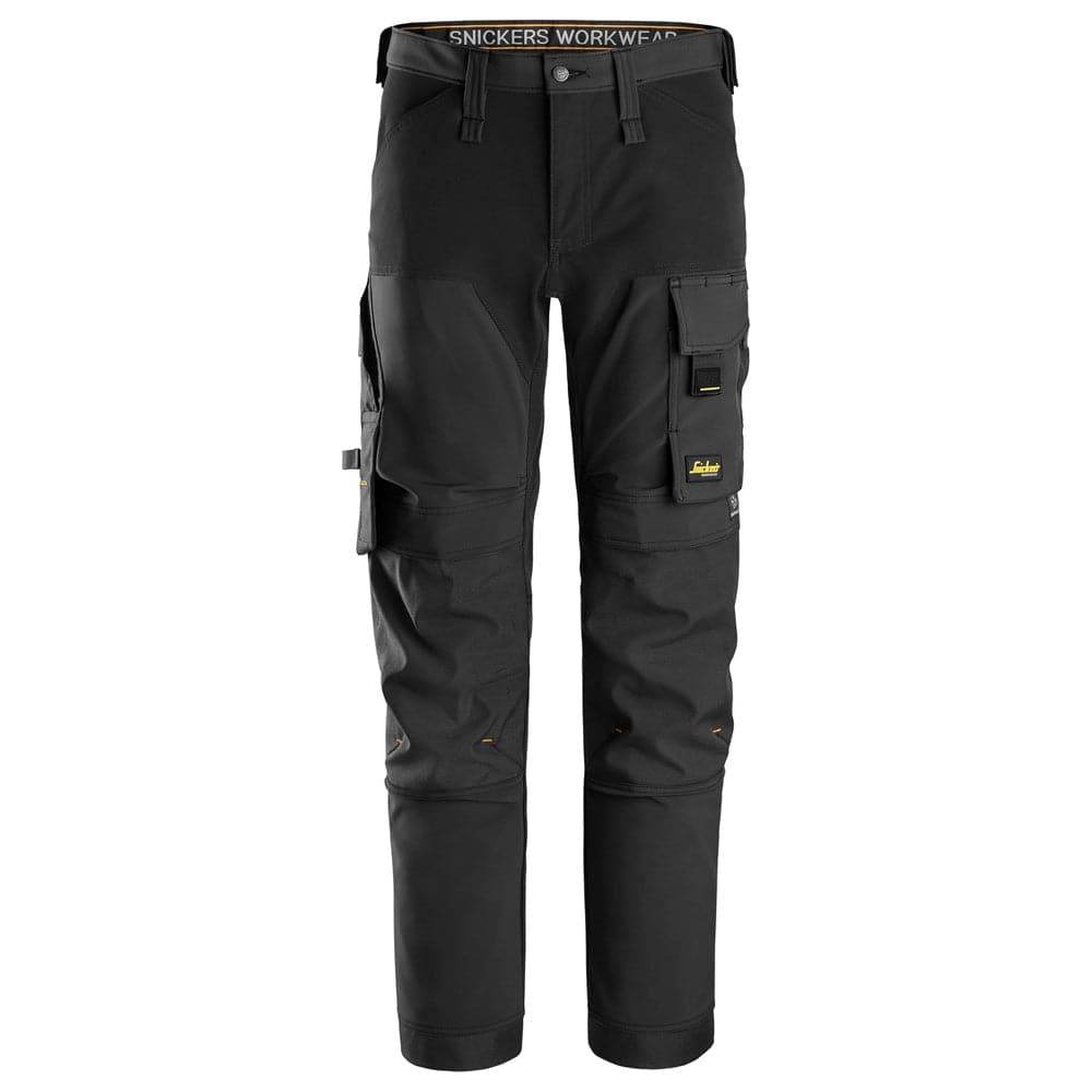 Snickers 6375 AllroundWork 4-way Stretch Trousers Black