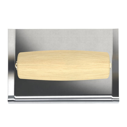 Bon Tool Curved End Concrete Edger - Wood Wave Handle