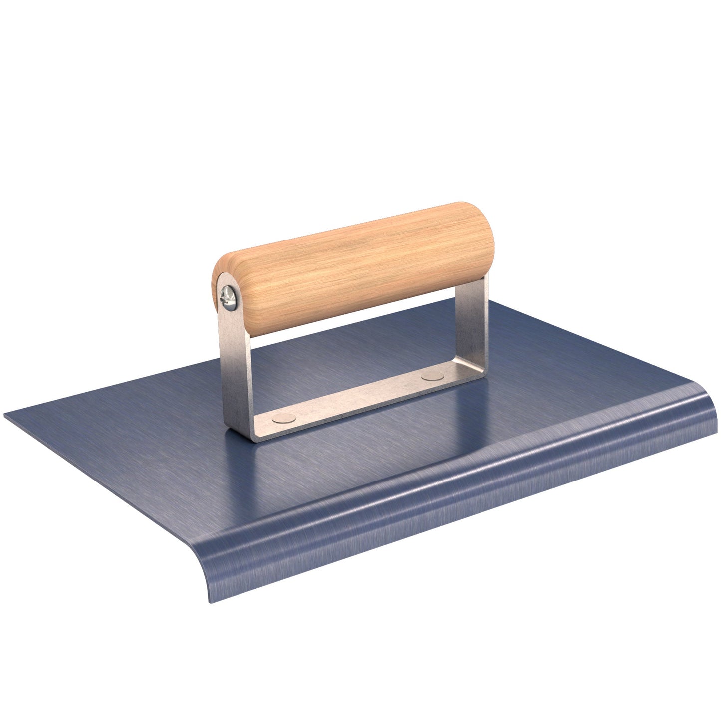 Bon Tool Blue Steel Sidewalk Edger - Wood Handle