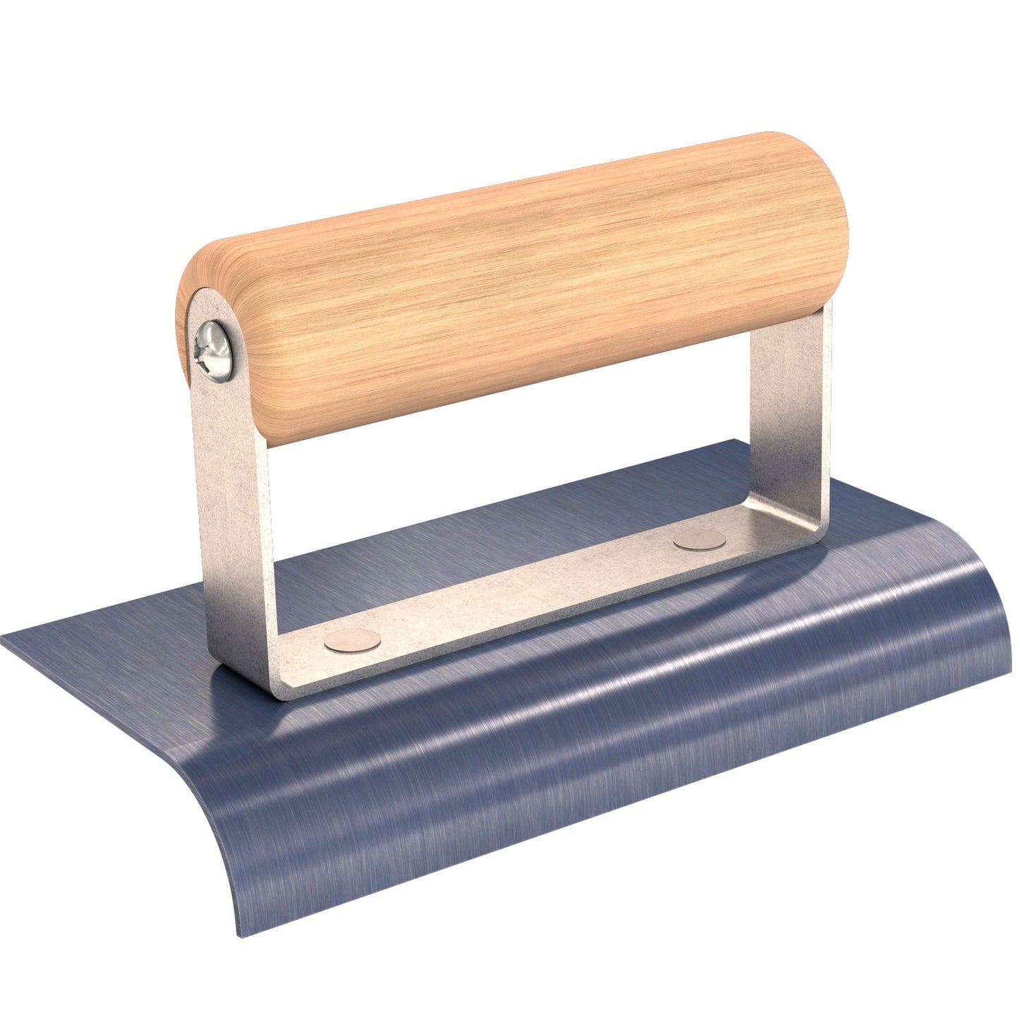 Bon Tool Blue Steel Sidewalk Edger - Wood Handle