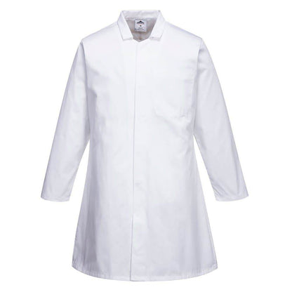 Portwest 2202 Men’s Food Coat, One Pocket