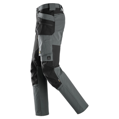 Snickers 6218 AllroundWork Holster Pocket 4-Way Stretch Trousers Steel Grey