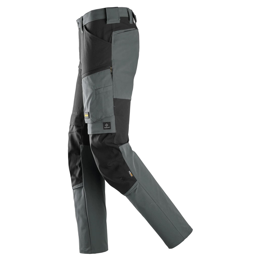 Snickers 6318 AllroundWork 4-Way Stretch Trousers Steel Grey