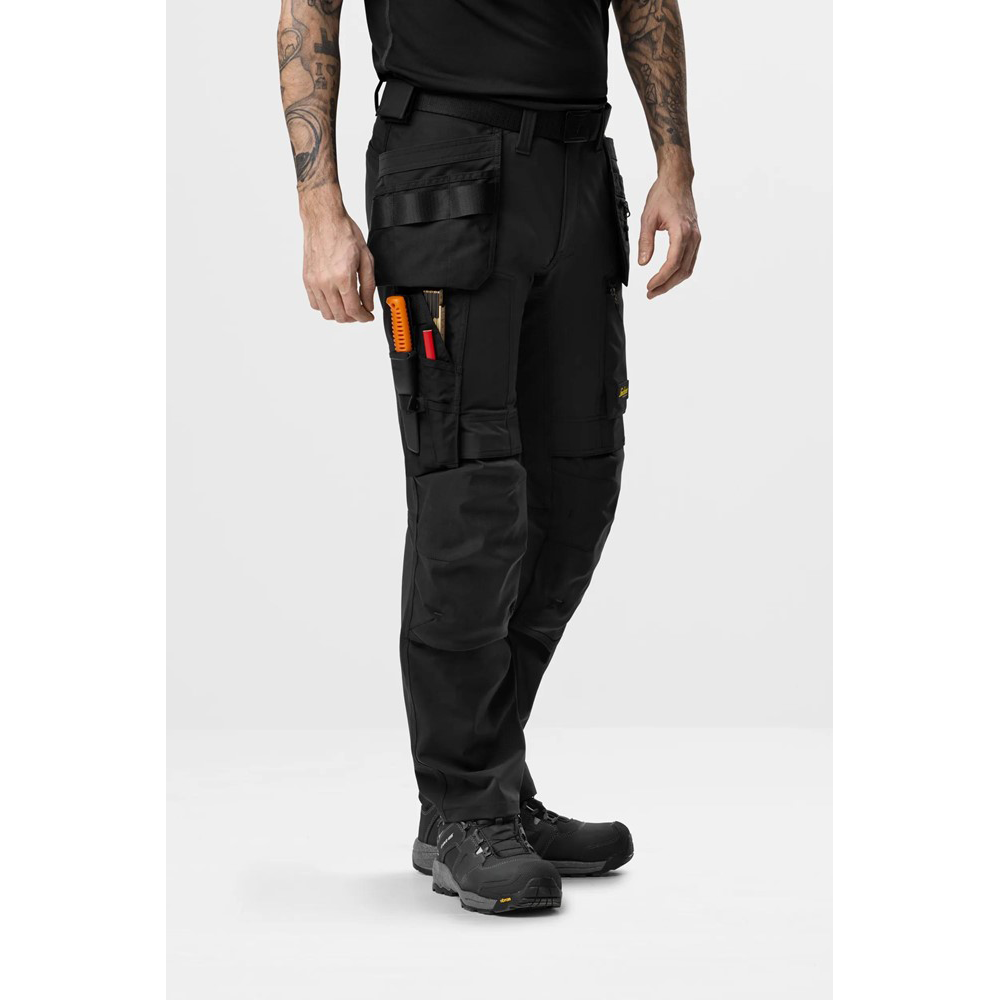 Snickers 6218 AllroundWork Holster Pocket 4-Way Stretch Trousers Navy Blue