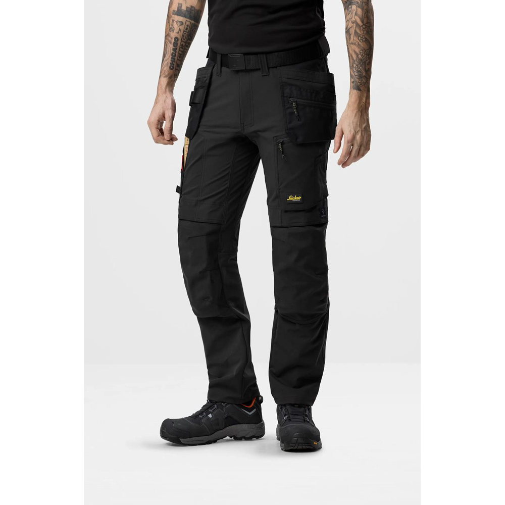Snickers 6218 AllroundWork Holster Pocket 4-Way Stretch Trousers Navy Blue