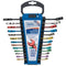 Draper HI-TORQ Metric Coloured Combination Spanner Set - (13 Pieces)