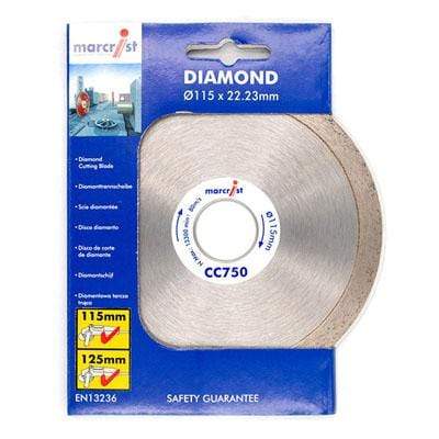 CC750 Tile Curve Cutting Blade (115mm x 22.2mm)