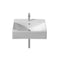 Diverta Wall-Hung Or Over Countertop 1 Tap Hole Basin
