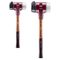 Halder Simplex soft-face mallet, cast iron housing - "Stand-Up" / Superplastic