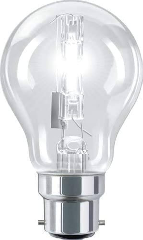 Halogen Eco-Saver GLS Light Bulbs - Bayonet Cap - 42w Equivalent to 55w