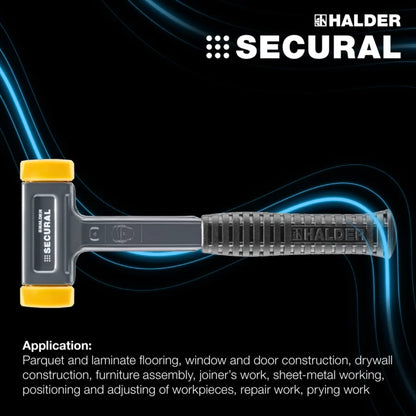 Halder Secural soft-face deadblow mallet