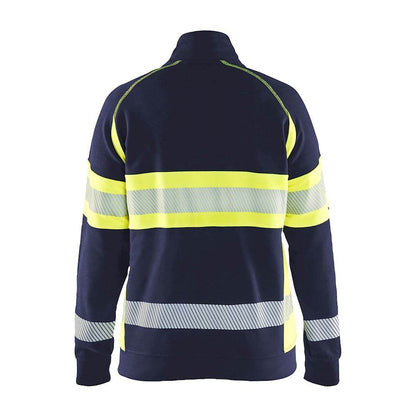 Blaklader 3505 Women's Hi-Vis Full Zip Sweatshirt
