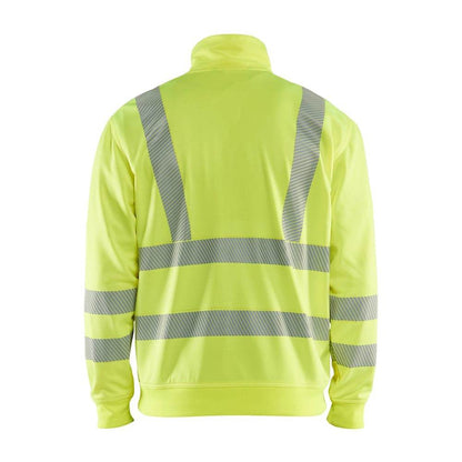 Blaklader 3564 Hi-Vis Half-Zip Sweatshirt