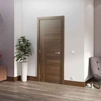 Cadiz Prefinished Walnut Internal Fire Door FD30 - All Sizes