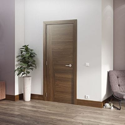 Cadiz Walnut Prefinished Internal Door - All Sizes