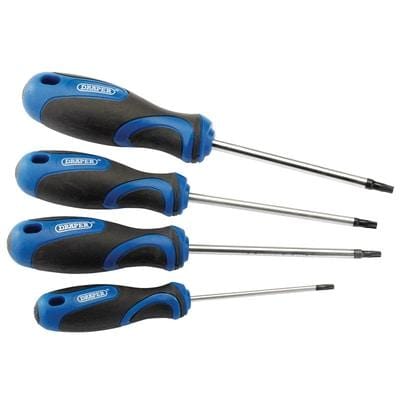 Draper Tx-Star Soft Grip Screwdriver Set - (4 Piece)