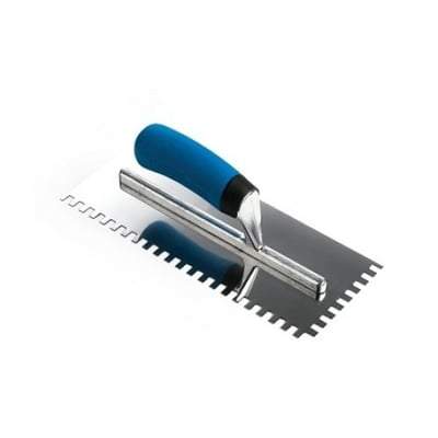 Soft Grip Pattern Notch Trowel - All Sizes