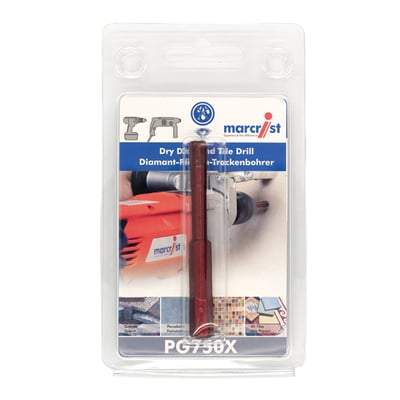 PG750X Dry Diamond Tile Drill - All Sizes