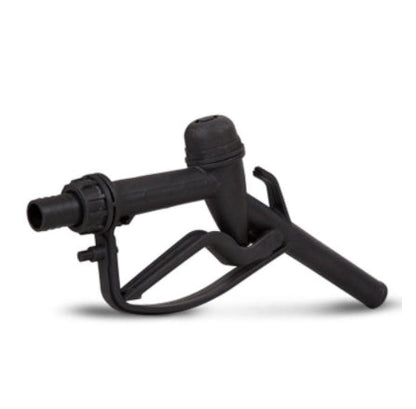 Fuel Gun Black 3/4" Barb Inlet - 25mm Outlet