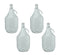 Glass Demijohn 5L 4 Pack Swing Top Cap