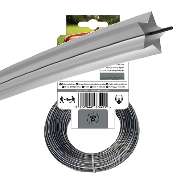 Strimmer Line Ripper Dual Star 2mm x 15m