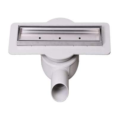 Linear Outlet Trap & Stainless Steel Cover - All Sizes