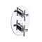 Loft Chrome 1/2" Built-In Thermostatic Bath/Shower Mixer
